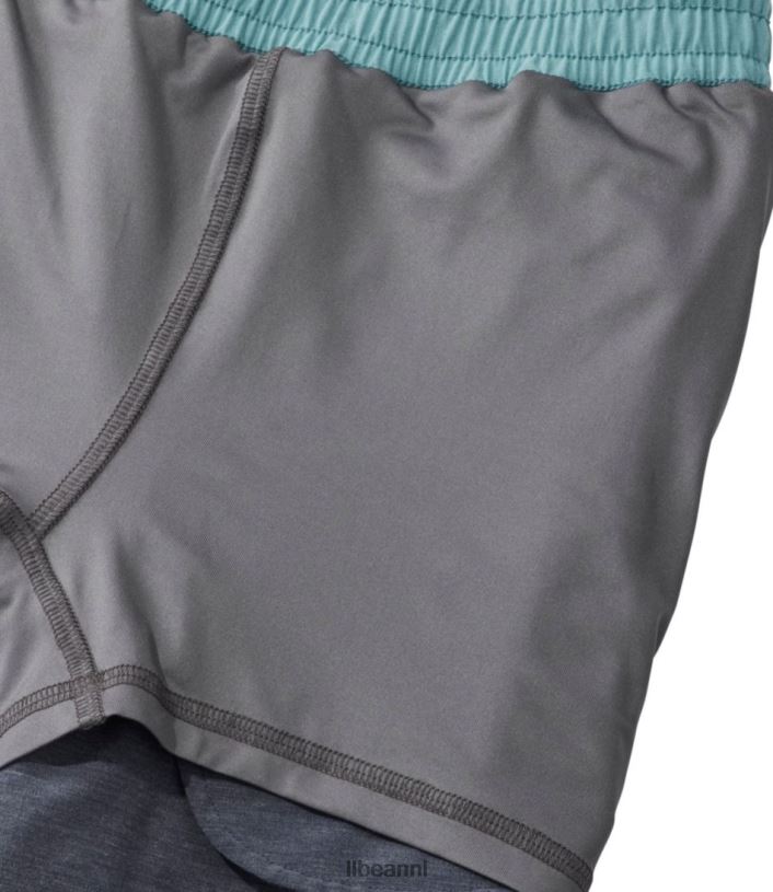 L.L.Bean Heren all-avontuurlijke zwemshorts koolstof marine kleding VT0643286 - Image 6