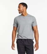 L.L.Bean Heren alledaags sunsmart-T-shirt grijze heide kleding VT0646502 - Image 2