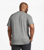 L.L.Bean Heren alledaags sunsmart-T-shirt grijze heide kleding VT0646502 - Image 5