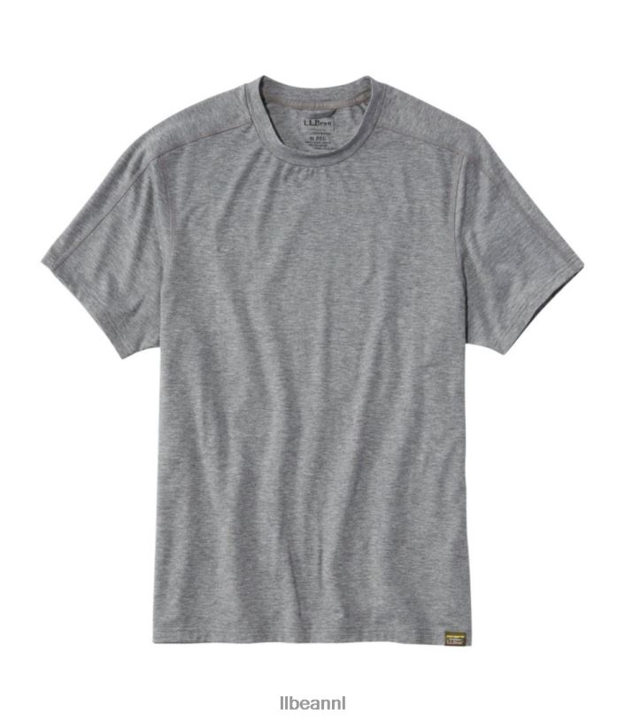 l_l_bean_heren_alledaags_sunsmart_t_shirt_grijze_heide_kleding_vt0646502.jpg L.L.Bean Heren alledaags sunsmart-T-shirt grijze heide kleding VT0646502 - Image 1