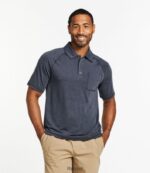 L.L.Bean Heren alledaagse sunsmart-polo grijze heide kleding VT0644729 - Image 2
