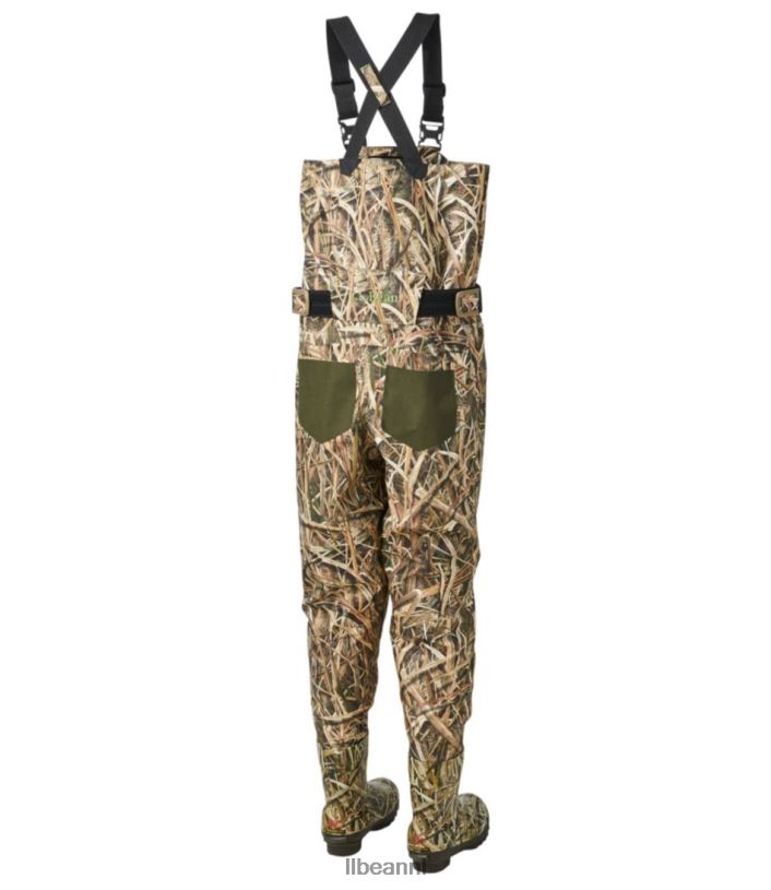 L.L.Bean Heren Apex-laarslaarzen voor watervogels met supernaadtechnologie bemoste eiken schaduwgrassprietjes uitrusting voor buiten VT0641537 - Image 2