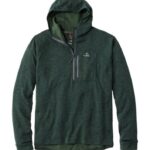 L.L.Bean Heren avonturenrasterfleece donkere Jager kleding VT064751