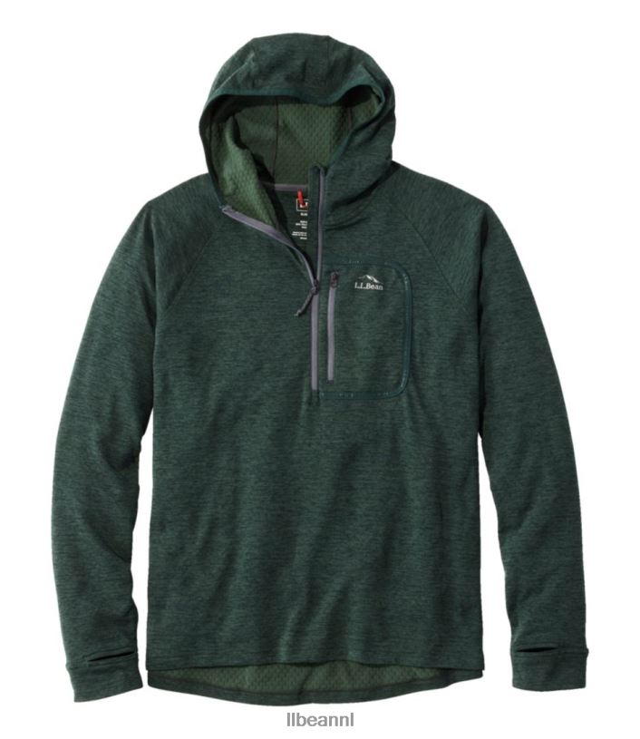 l_l_bean_heren_avonturenrasterfleece_donkere_jager_kleding_vt064751.jpg L.L.Bean Heren avonturenrasterfleece donkere Jager kleding VT064751 - Image 1
