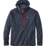 L.L.Bean Heren avonturenrasterfleece koolstof marine kleding VT0643544