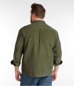 L.L.Bean Heren Beanbuilt corduroy overhemd jac moeras bruin kleding VT064124 - Image 5