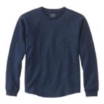 L.L.Bean Heren Beanbuilt katoenen T-shirt klassieke marine kleding VT0643055