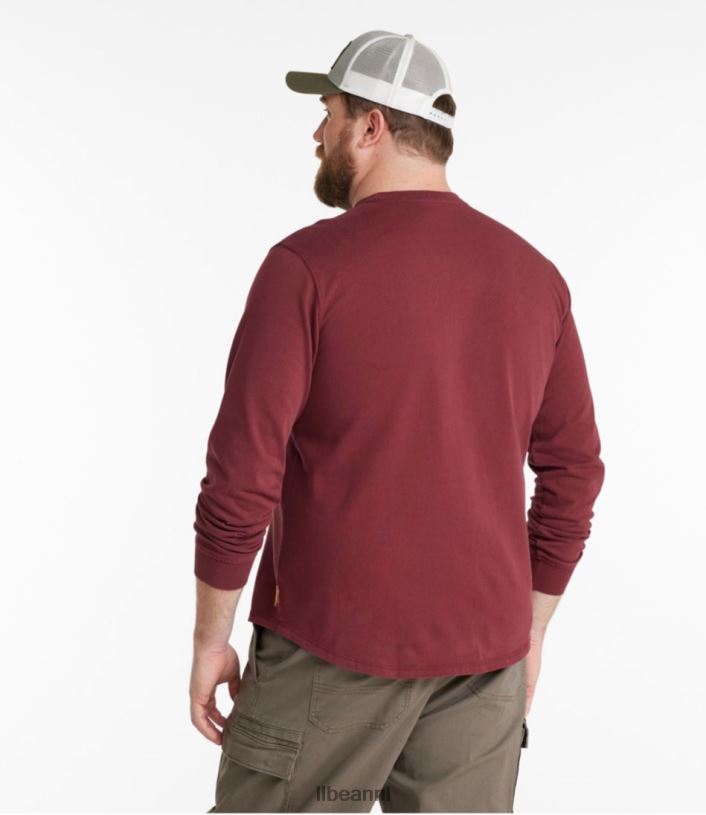 L.L.Bean Heren Beanbuilt katoenen T-shirt zachte sparren kleding VT064151 - Image 5