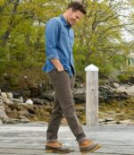 L.L.Bean Heren Beanflex denim overhemd asfalt kleding VT064319 - Image 6