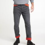 L.L.Bean Heren Beanflex-jeans grijze wassing kleding VT0643049