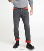 L.L.Bean Heren Beanflex-jeans grijze wassing kleding VT0643049