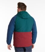 L.L.Bean Heren berg klassieke geïsoleerde anorak bronsgrijs/bordeaux bovenkleding VT0643442 - Image 6