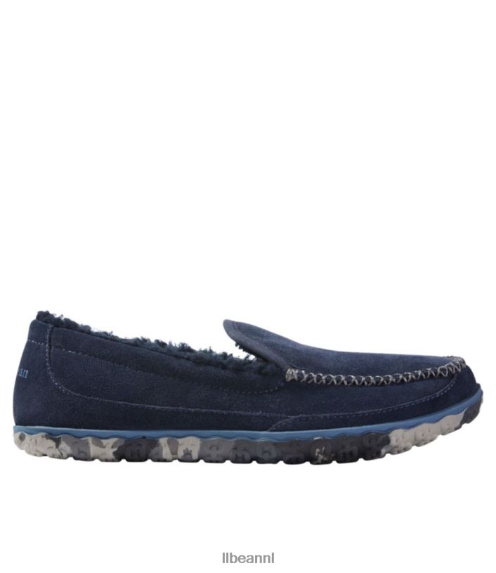 l_l_bean_heren_berg_pantoffels_koolstof_marine_schoenen_vt064970.jpg L.L.Bean Heren berg pantoffels koolstof marine schoenen VT064970 - Image 1