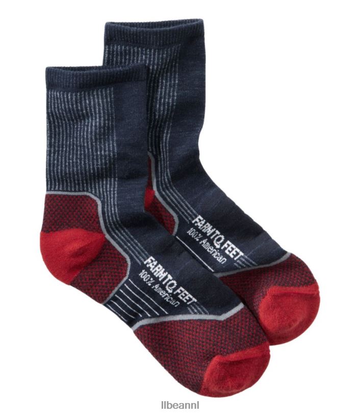 L.L.Bean Heren boerderij tot voeten damascus 3/4 crew sok totale zonsverduistering accessoires VT0641105 - Image 1