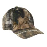 L.L.Bean Heren camouflage vrachtwagenchauffeur hoed bemost eiken land accessoires VT064634