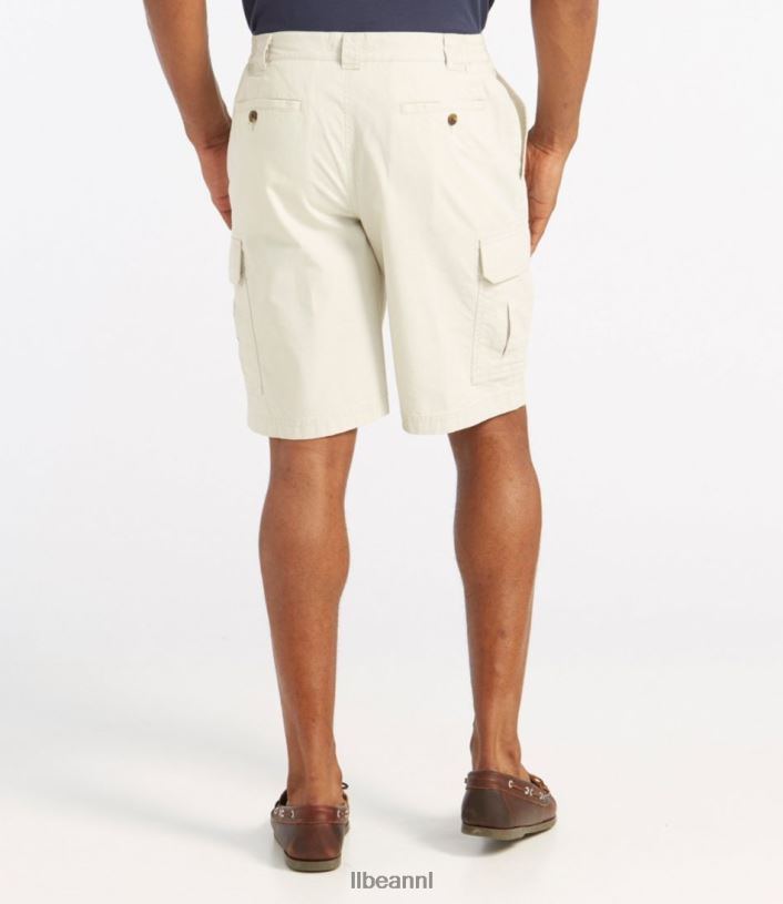 L.L.Bean Heren cargoshorts in tropisch gewicht donkere sintel kleding VT0646469 - Image 3
