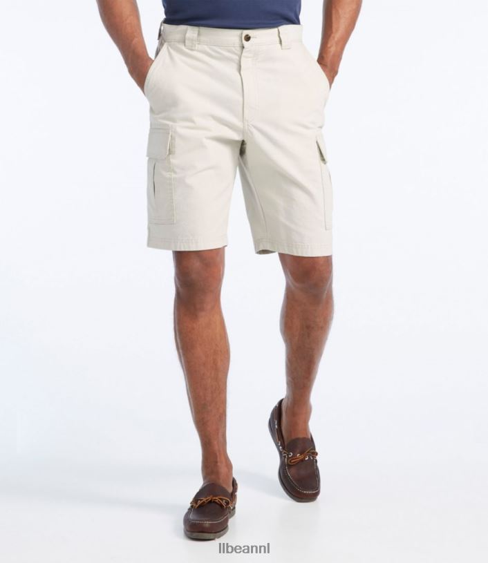 L.L.Bean Heren cargoshorts in tropisch gewicht steen kleding VT0644720 - Image 2