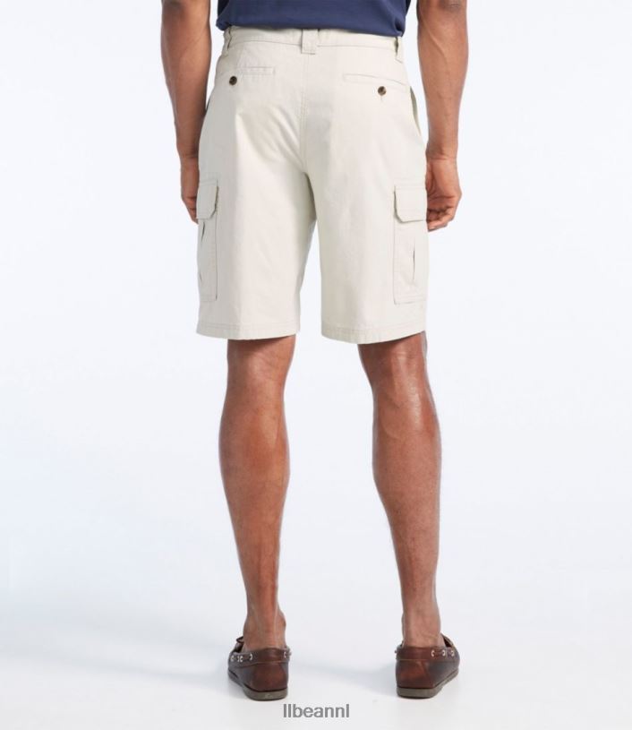 L.L.Bean Heren cargoshorts in tropisch gewicht steen kleding VT0644720 - Image 3