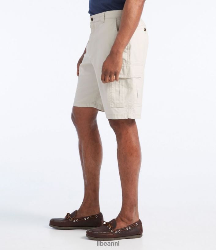 L.L.Bean Heren cargoshorts in tropisch gewicht steen kleding VT0644720 - Image 4