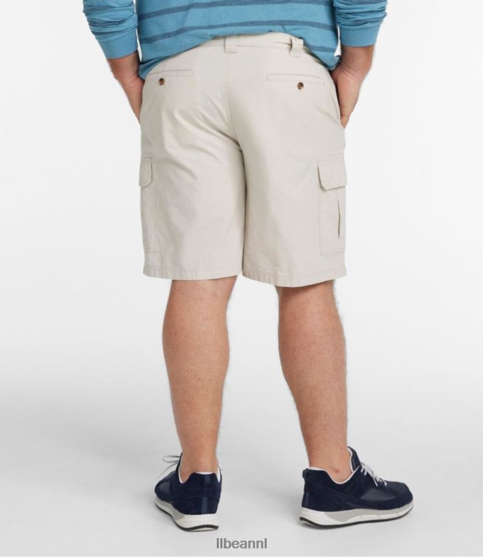 L.L.Bean Heren cargoshorts in tropisch gewicht steen kleding VT0644720 - Image 6