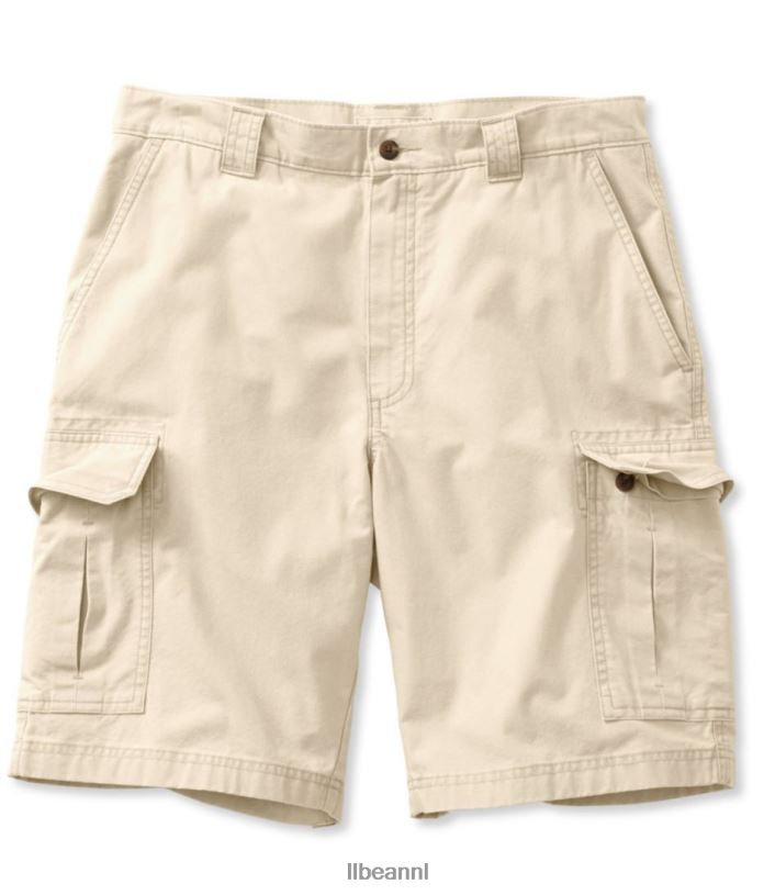 L.L.Bean Heren cargoshorts in tropisch gewicht steen kleding VT0644720 - Image 1