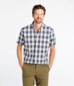 L.L.Bean Heren Comfort stretch chambray overhemd heldere zeeman kleding VT0646640 - Image 2