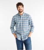 L.L.Bean Heren Comfort-stretch Oxford-overhemd middenblauw kleding VT0644804 - Image 2