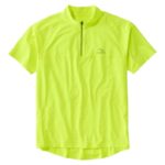L.L.Bean Heren comfortabel fietsshirt elektrisch geel kleding VT0643334