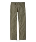 L.L.Bean Heren comfortabele stretchchinobroek stoffige olijf kleding VT0647192