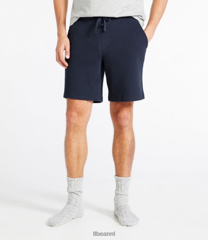 L.L.Bean Heren comfortabele wafelloungeshort diepe olijf kleding VT0646595 - Image 2