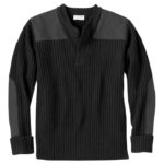 L.L.Bean Heren commando trui zwart kleding VT0646133