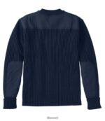 L.L.Bean Heren commando trui zwart kleding VT0646133 - Image 4