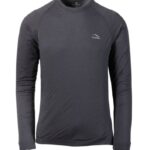 L.L.Bean Heren cresta ultralichte 150 crewtop legering grijs kleding VT0643526