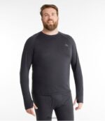 L.L.Bean Heren cresta ultralichte 150 crewtop legering grijs kleding VT0643526 - Image 4