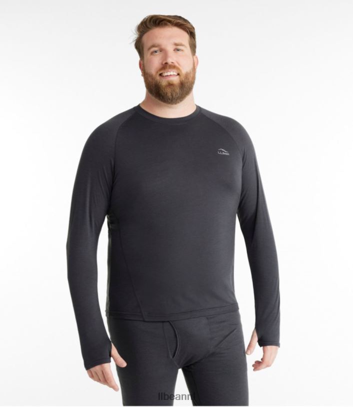 L.L.Bean Heren cresta ultralichte 150 crewtop legering grijs kleding VT0643526 - Image 4