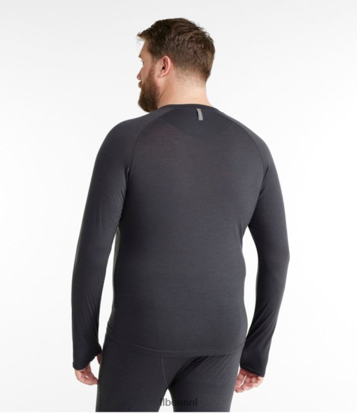 L.L.Bean Heren cresta ultralichte 150 crewtop legering grijs kleding VT0643526 - Image 5