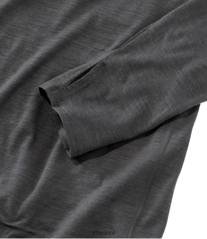 L.L.Bean Heren cresta ultralichte 150 crewtop legering grijs kleding VT0643526 - Image 6