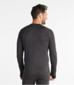 L.L.Bean Heren eenvoudige zachte basislaag grafiet heide kleding VT064781 - Image 3