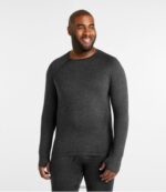 L.L.Bean Heren eenvoudige zachte basislaag grafiet heide kleding VT064781 - Image 4