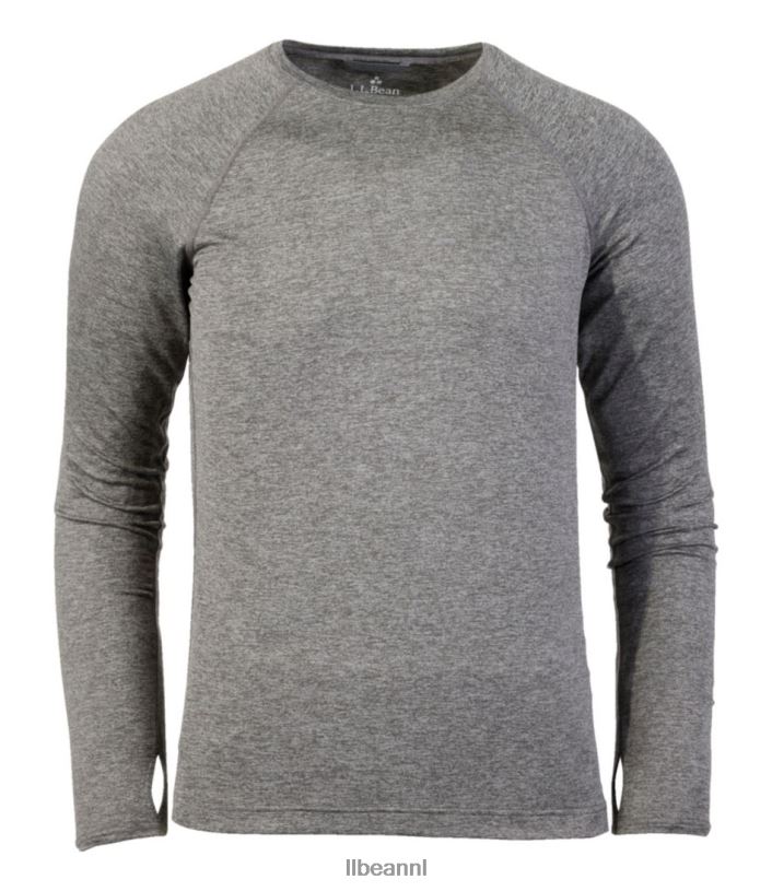 L.L.Bean Heren eenvoudige zachte basislaag grafiet heide kleding VT064781 - Image 1