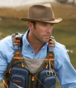 L.L.Bean Heren eland rivier hoed kaki groen vissen VT064784 - Image 2