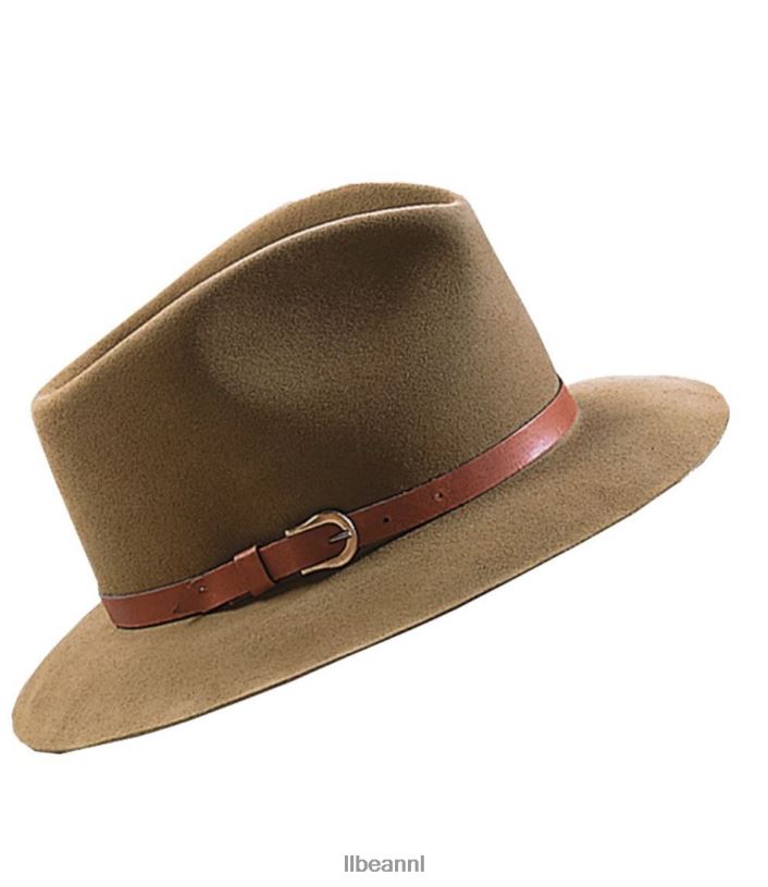L.L.Bean Heren eland rivier hoed kaki groen vissen VT064784 - Image 1