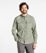 L.L.Bean Heren geen flyzone-shirt leisteen kleding VT0643202 - Image 2
