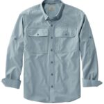 L.L.Bean Heren geen flyzone-shirt leisteen kleding VT0643202