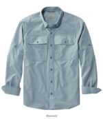 L.L.Bean Heren geen flyzone-shirt leisteen kleding VT0643202