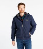 L.L.Bean Heren geïsoleerd 3-seizoenen bomberjack met capuchon tijm bovenkleding VT0643700 - Image 2