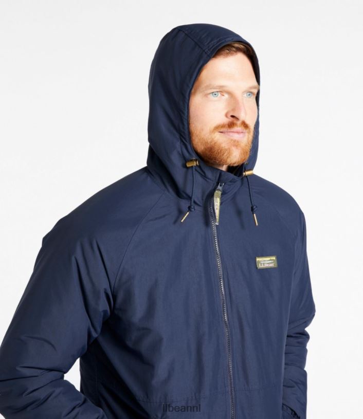L.L.Bean Heren geïsoleerd 3-seizoenen bomberjack met capuchon tijm bovenkleding VT0643700 - Image 4
