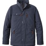 L.L.Bean Heren geïsoleerd reisjack koolstof marine bovenkleding VT0643520