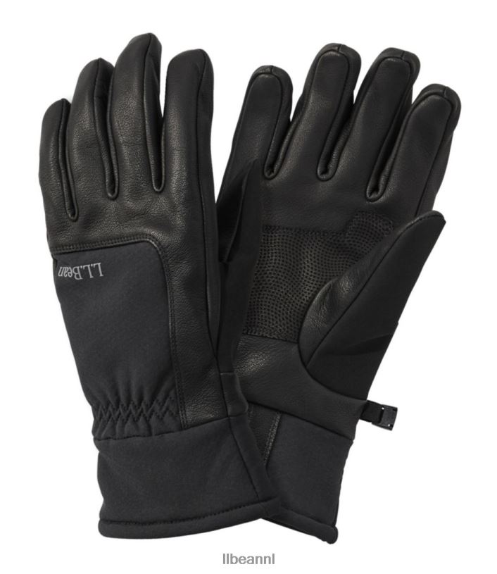 l_l_bean_heren_geisoleerde_werkhandschoenen_zwart_accessoires_vt0643031.jpg L.L.Bean Heren geïsoleerde werkhandschoenen zwart accessoires VT0643031 - Image 1