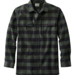 L.L.Bean Heren gemzen overhemd bos schaduw kleding VT064448